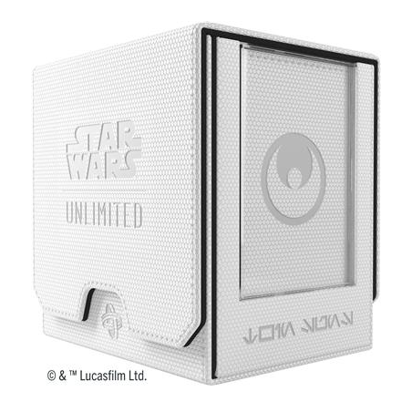 Deck Box Boite de Rangement Gamegenic Star Wars Unlimited : Twin Suns Deck Pod - Blanc
