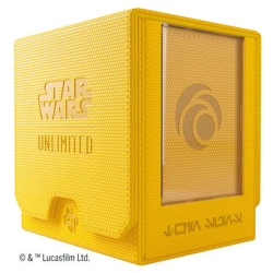 Deck Box Boite de Rangement Gamegenic Star Wars Unlimited : Twin Suns Deck Pod - Jaune