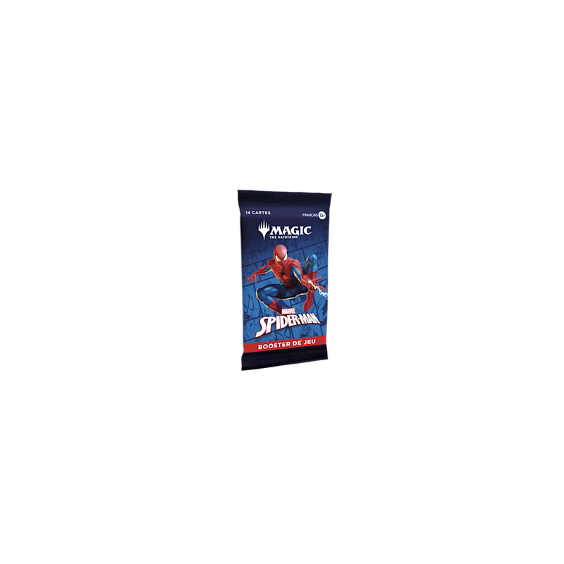 PROCHAINEMENT : MTG - Booster de Jeu Magic : Marvel's Spider-Man PROCHAINEMENT : MTG - Booster de Jeu Magic : Marvel's Spider-Man