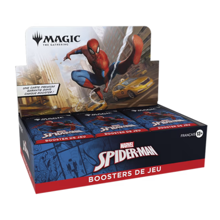 PROCHAINEMENT : MTG - Boite de Booster de Jeu Magic : Marvel's Spider-Man - Boîte Complète