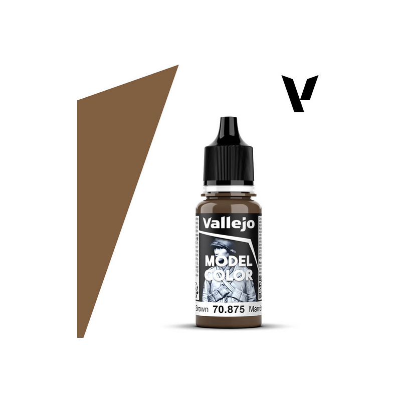 Peinture Vallejo Model Color : Beige Brown - Marron Beige Peinture Vallejo Model Color : Beige Brown - Marron Beige