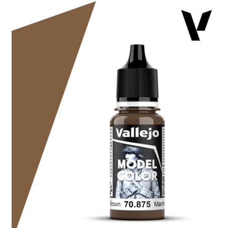 Peinture Vallejo Model Color : Beige Brown - Marron Beige
