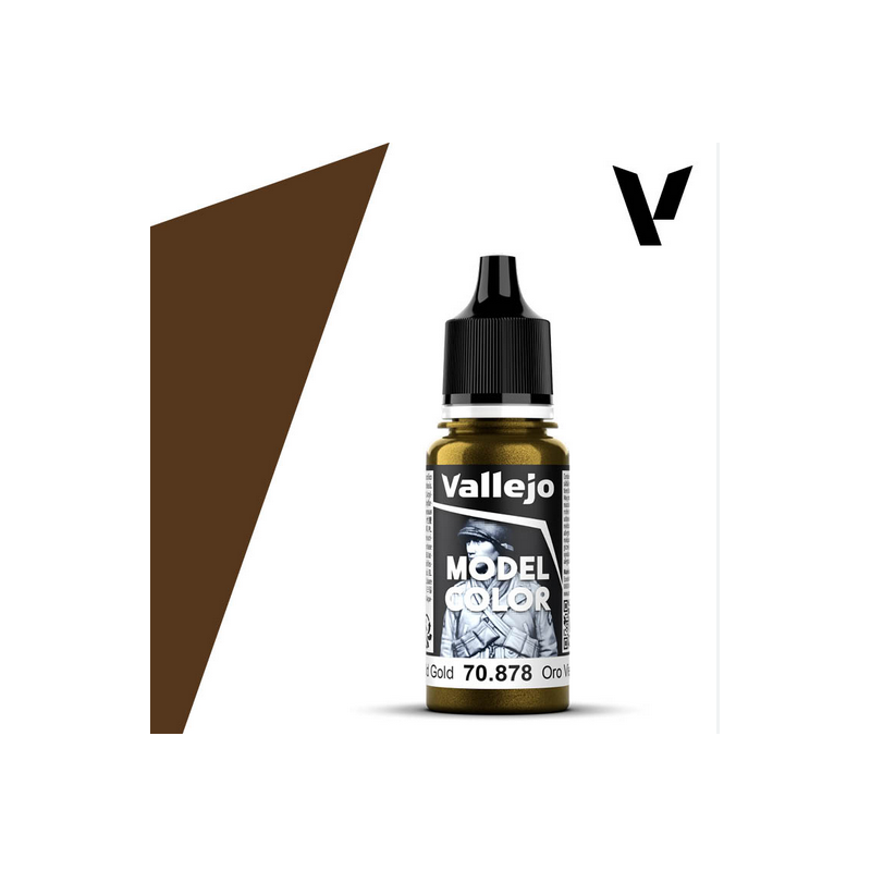 Peinture Vallejo Model Color : Old Gold - Oro Viejo Peinture Vallejo Model Color : Old Gold - Oro Viejo