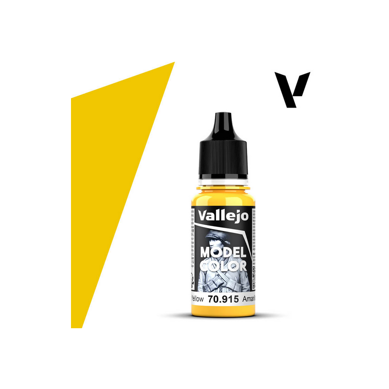 Peinture Vallejo Model Color : Deep Yellow - Amarillo Intenso Peinture Vallejo Model Color : Deep Yellow - Amarillo Intenso