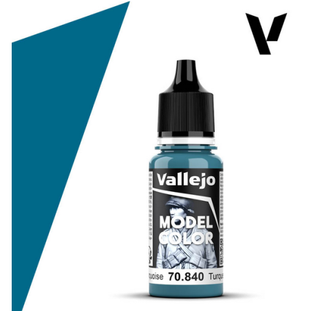Peinture Vallejo Model Color : Light Turquoise - Turquesa Claro