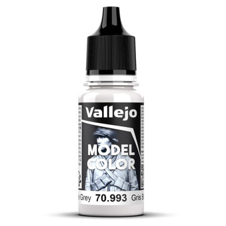 Peinture Vallejo Model Color : White Grey - Gris Blanco