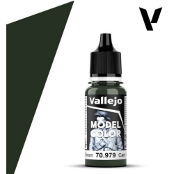 Peinture Vallejo Model Color : Cam. Dark Green - Cam. Verde Oscuro
