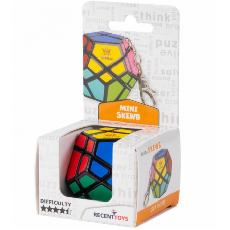 Jeux Smart Games - Casse-Tête - Porte Clés Meffert's - Mini Skewb
