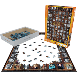 Puzzle Eurographics : Célèbres Ecrivains - 1000 Pièces