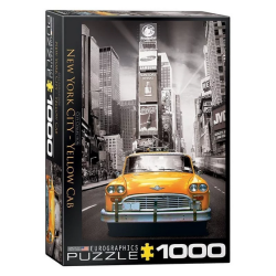 Puzzle Eurographics : New York City, Yellow Cab - 1000 Pièces