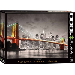 Puzzle Eurographics : New York City Brooklyn Bridge - 1000 Pièces