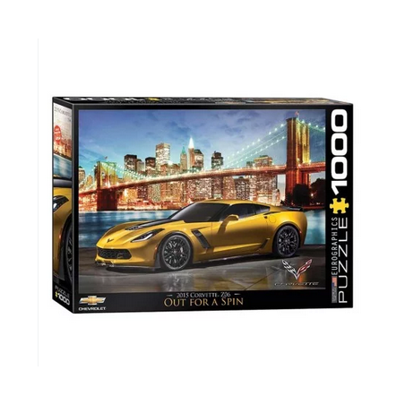 Puzzle Eurographics : Corvette Z06 - 1000 Pièces