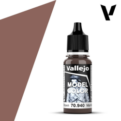 Peinture Vallejo Model Color : Saddle Brown - Marron Cuero