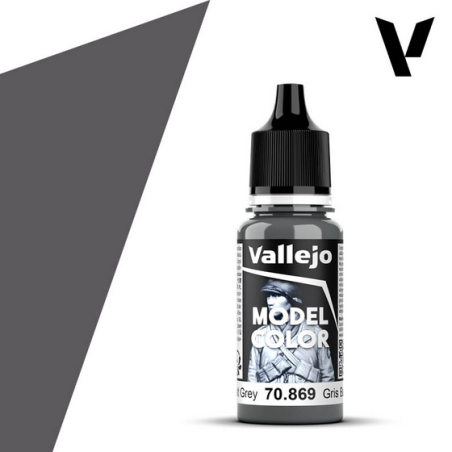 Peinture Vallejo Model Color : Basalt Grey - Gris Basalto