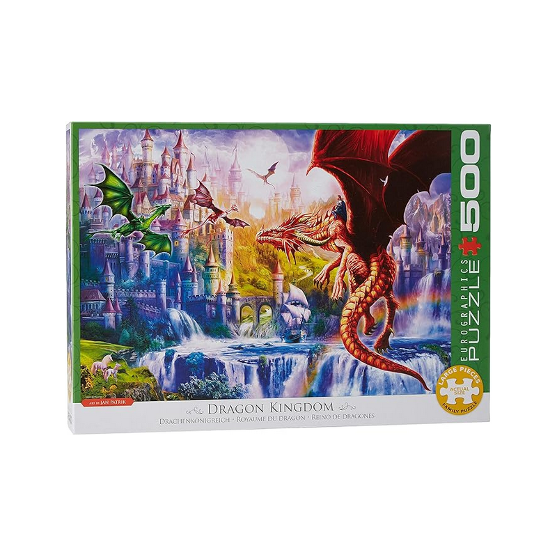 Puzzle - Royaume du dragon - 500 Pièces Puzzle - Royaume du dragon - 500 Pièces