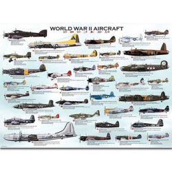 Puzzle Eurographics : Avion de la Seconde Guerre mondiale - 1000 Pièces