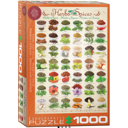 Puzzle Eurographics : Herbes et épices - 1000 Pièces