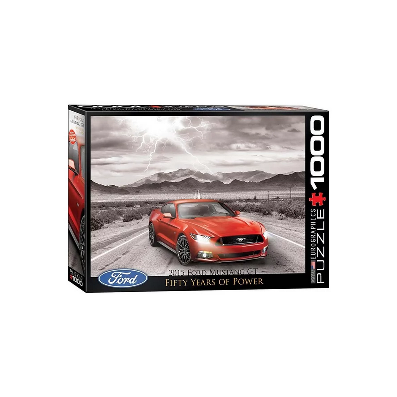Puzzle Eurographics : Ford Mustang - 1000 Pièces
