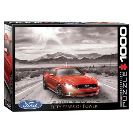 Puzzle Eurographics : Ford Mustang - 1000 Pièces