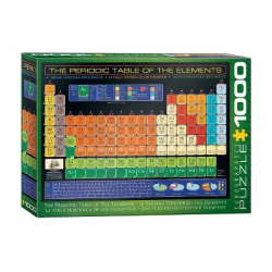 Puzzle Eurographics : Tableau périodique des éléments - 1000 Pièces