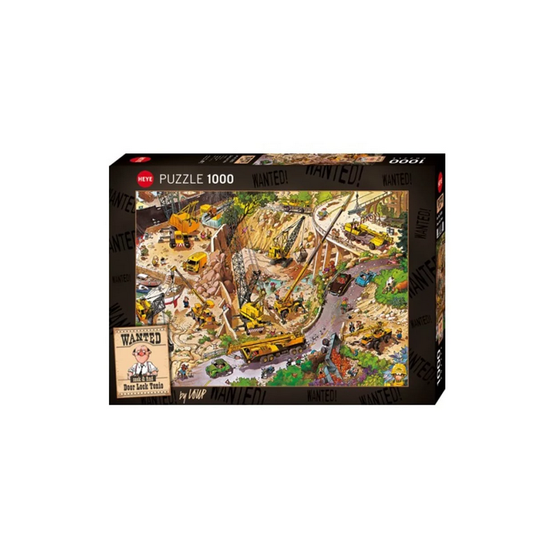 Puzzle : Jean-Jacques Loup : Wanted Tonio ! - 1000 Pièces Puzzle : Jean-Jacques Loup : Wanted Tonio ! - 1000 Pièces