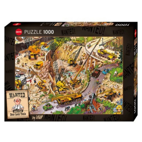 Puzzle :  Jean-Jacques Loup : Wanted Tonio ! - 1000 Pièces