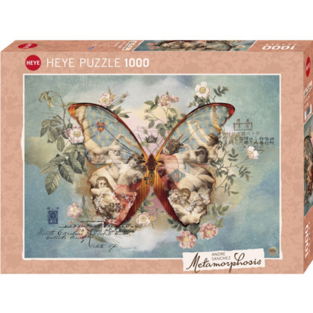 Puzzle : André Sanchez - Metamorphosis Wings N°1 - 1000 Pièces