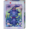 Puzzle : Dreaming Witch Cat - 1000 Pièces