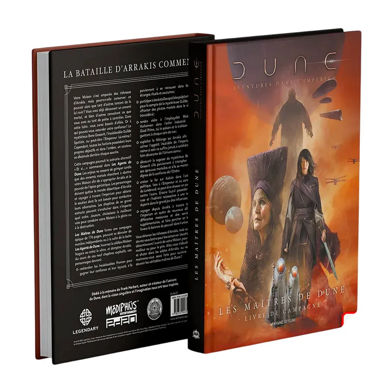 Jeux de rôle - Dune : Aventures dans l'Imperium - Les Maîtres de Dune Jeux de rôle - Dune : Aventures dans l'Imperium - Les Maîtres de Dune