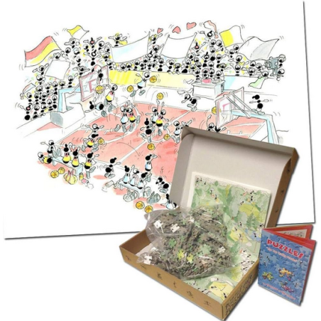 Puzzle Delle Formiche : Basket, Fabio Vettori - 540 Pièces