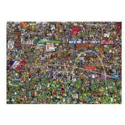 Puzzle Heye : Alex Bennett : Football History - 3000 Pièces