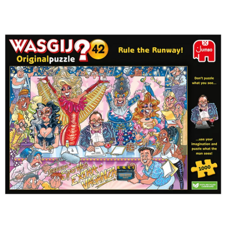Puzzle Wasgij : Rule the Runway ! - 1000 Pièces