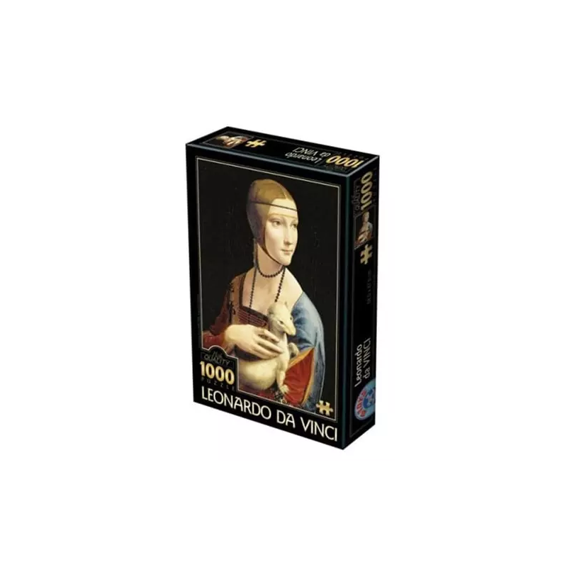 Puzzle : Leonard de Vinci : La Dame à l'Hermine - 1000 Pièces Puzzle : Leonard de Vinci : La Dame à l'Hermine - 1000 Pièces