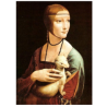 Puzzle :  Leonard de Vinci : La Dame à l'Hermine - 1000 Pièces