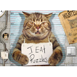 Puzzle Eurographics XXL : Félin Criminel - 500 Pièces