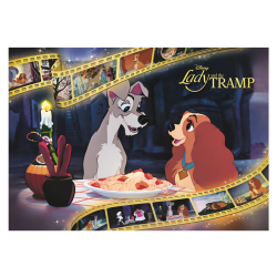 Puzzle Disney : La Belle Et Le Clochard - 1000 Pièces