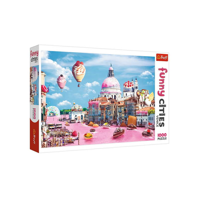 Puzzle Trefl - Bonbons à Venise - 1000 Pièces Puzzle Trefl - Bonbons à Venise - 1000 Pièces