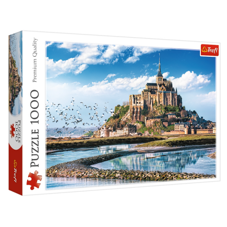 Puzzle Trefl -  Mont Saint Michel, France - 1000 Pièces