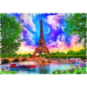 Puzzle Crazy Shapes - Ciel de Paris - 600 Pièces