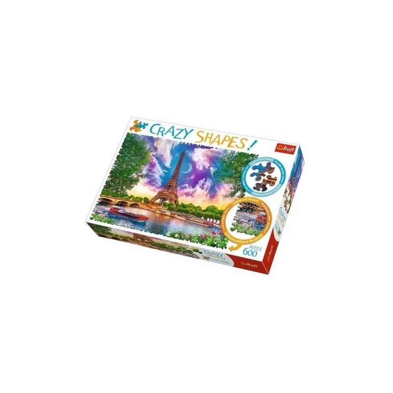 Puzzle Crazy Shapes - Ciel de Paris - 600 Pièces Puzzle Crazy Shapes - Ciel de Paris - 600 Pièces