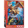 Puzzle Eurographics :  Anne Stokes : Clan de Dragons - 1000 Pièces