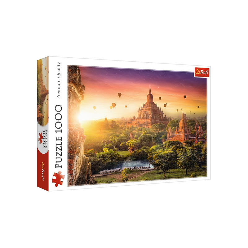 Puzzle Trefl - Temples de Bagan : Burma - 1000 Pièces