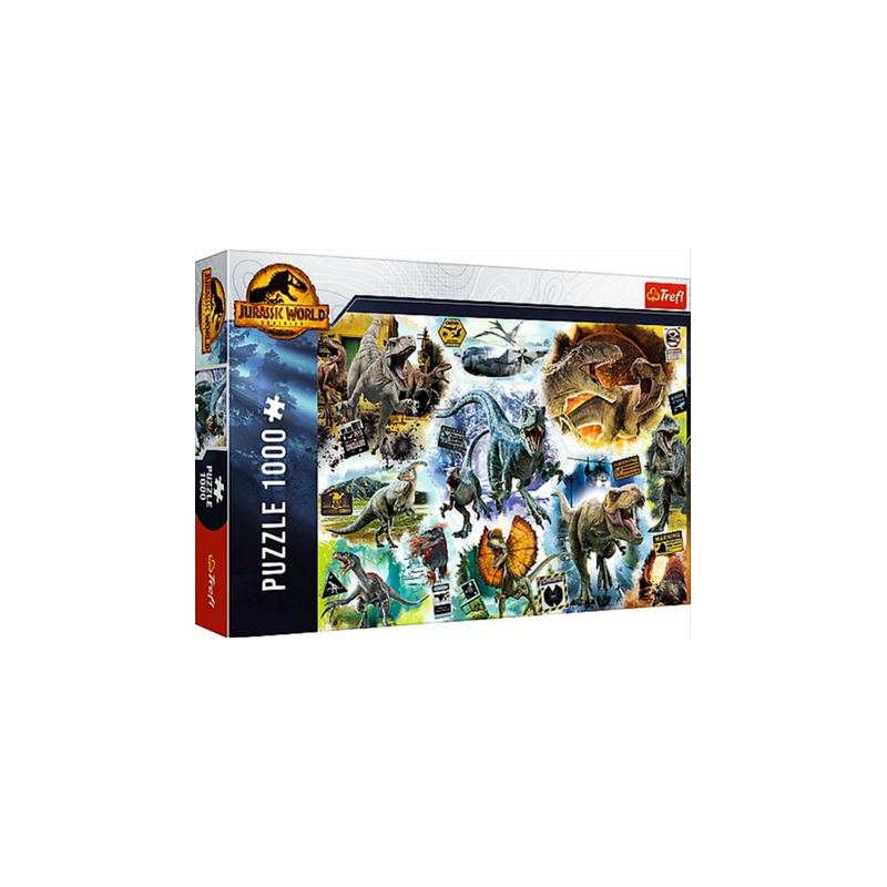 Puzzle Trefl -  Jurassic World - 1000 Pièces