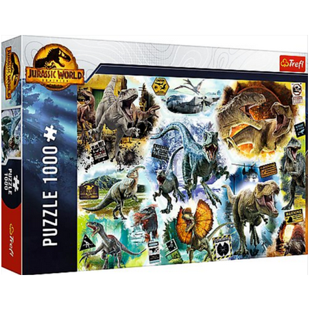 Puzzle Trefl -  Jurassic World - 1000 Pièces