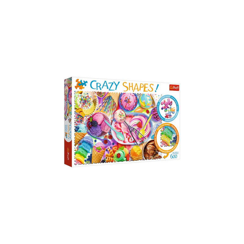 Puzzle Crazy Shapes - Sweet Dream - 600 Pièces Puzzle Crazy Shapes - Sweet Dream - 600 Pièces