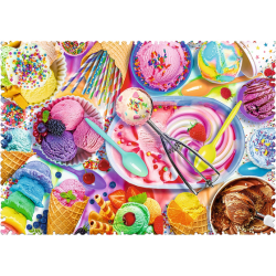 Puzzle Crazy Shapes - Sweet Dream - 600 Pièces