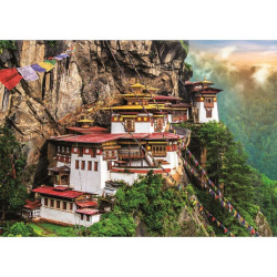 Puzzle Trefl - Nid du Tigre : Boutan - 2000 Pièces