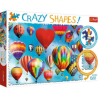 Puzzle Crazy Shapes - Montgolfière - 600 Pièces