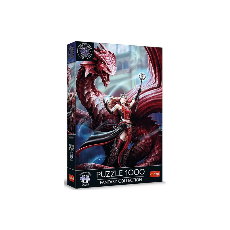 Puzzle Trefl : Dragon rouge - 1000 Pièces Puzzle Trefl : Dragon rouge - 1000 Pièces