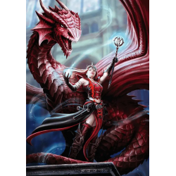 Puzzle Trefl : Dragon rouge - 1000 Pièces